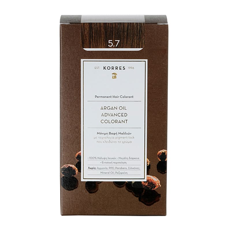 KORRES HAIR COLOR 5.7 Chocolate