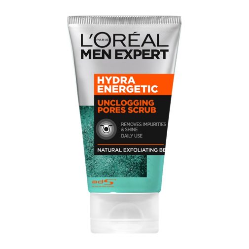 L'ORÉAL PARIS MEN EXPERT HYDRA ENERGETIC SCRUB FOR FACIAL CLEANSING