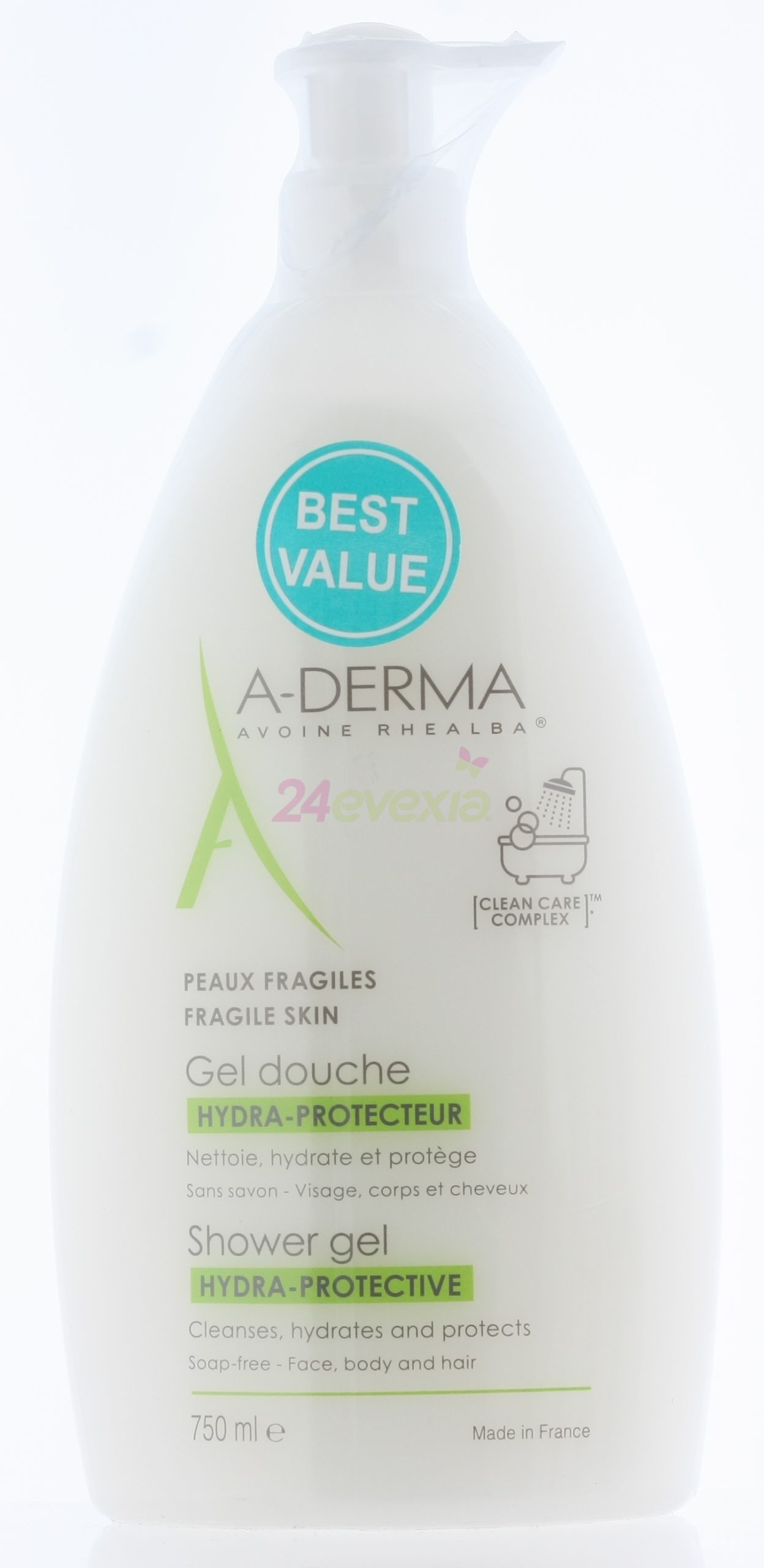 ADERMA GEL DOUCH HYDRA 750ML