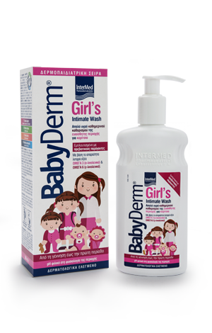 BABYDERM GIRL'S INTIMATE WASH 300ML