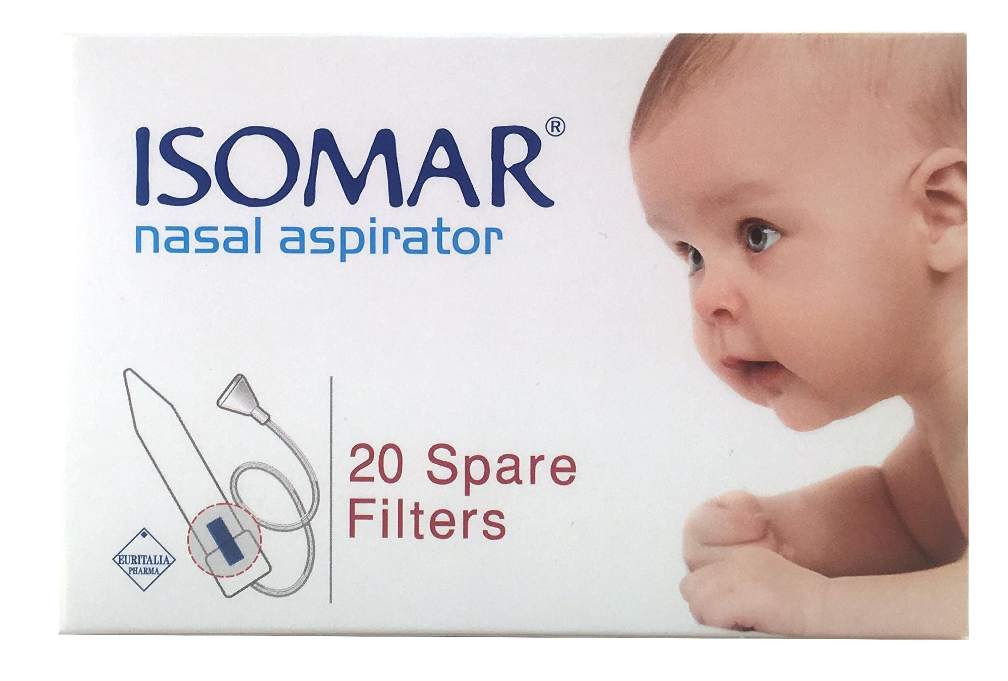 ISOMAR NASAL ASPIRATOR REFILL FILTERS 20"S 