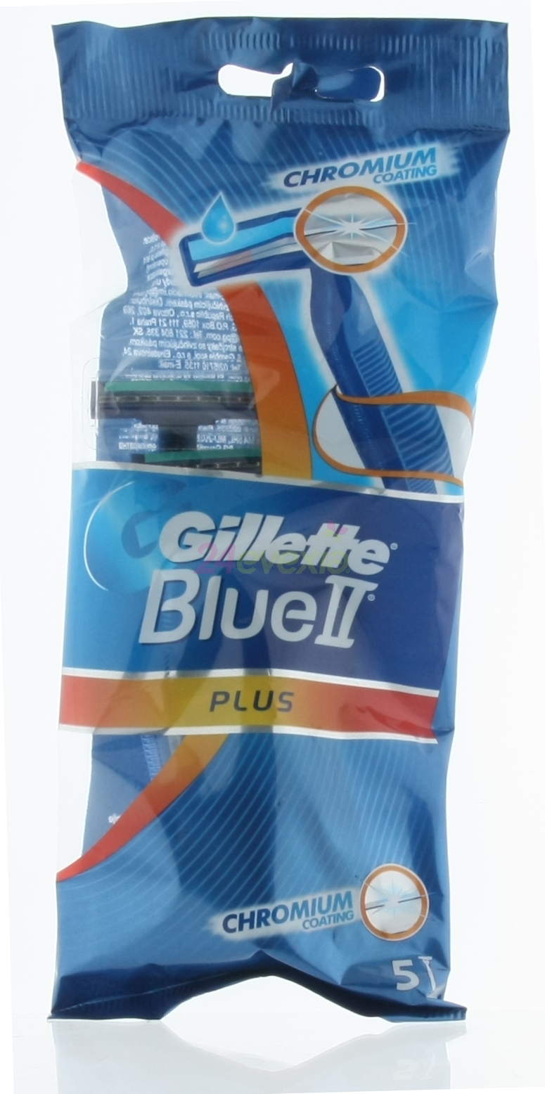 GILLETTE BLUE II 5 RAZORS