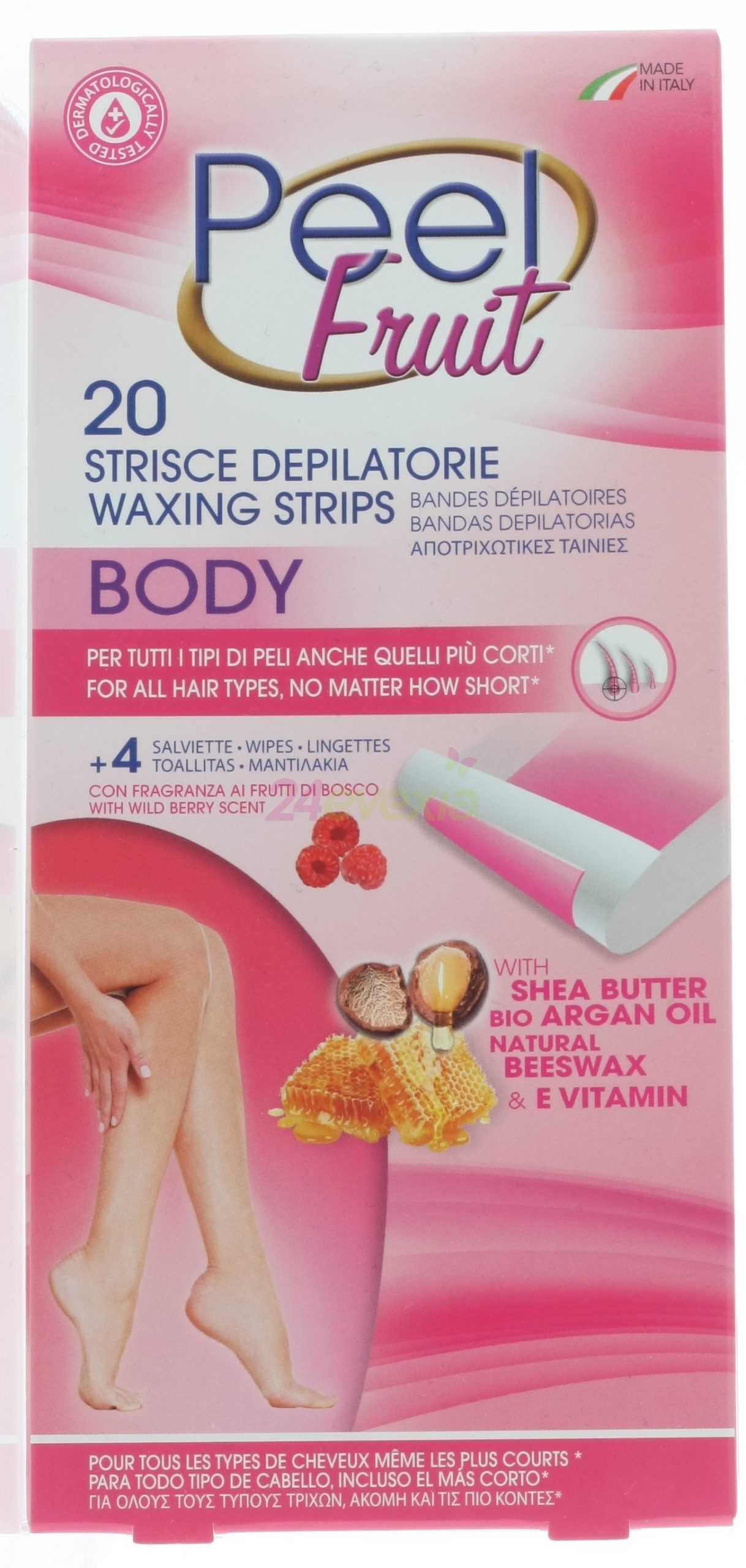 PEEL FRUIT WAX STRIPS BODY 20"s