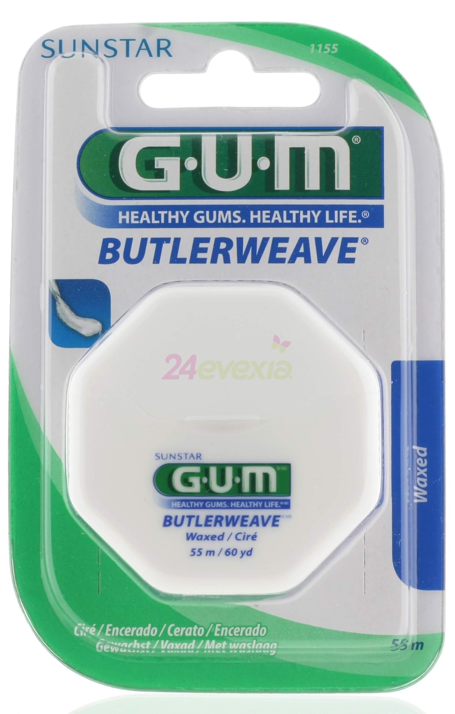GUM FLOSS WAXED 1155
