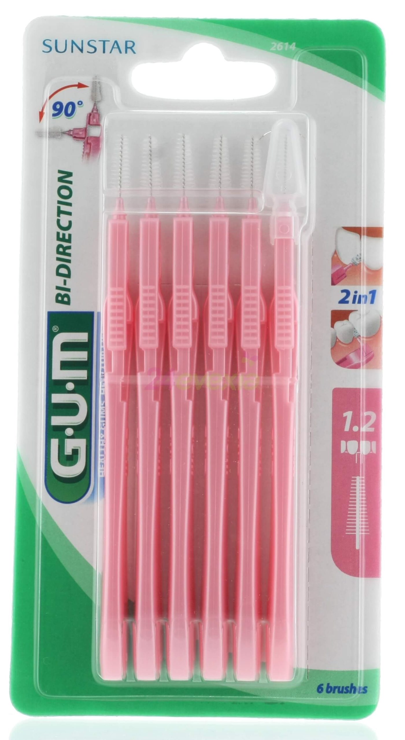 GUM PROXABRUSH BI-DIR 2614
