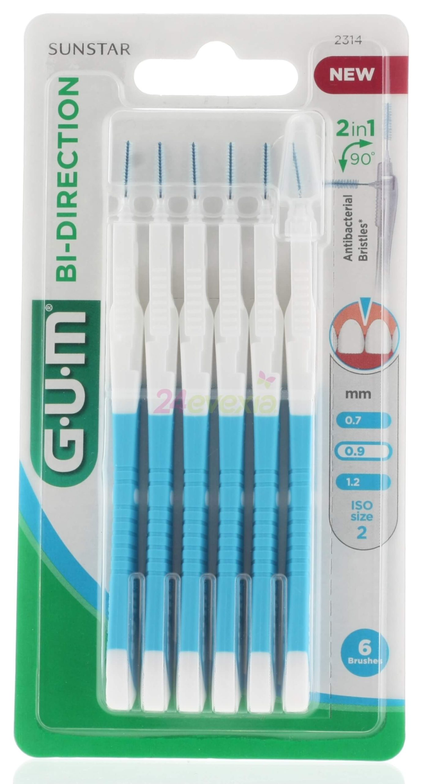 GUM PROXABRUSH BI-DIR 2314