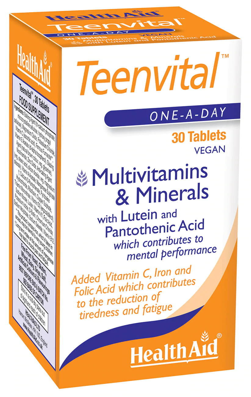HEALTH AID TEENVITAL 30 TABLETS