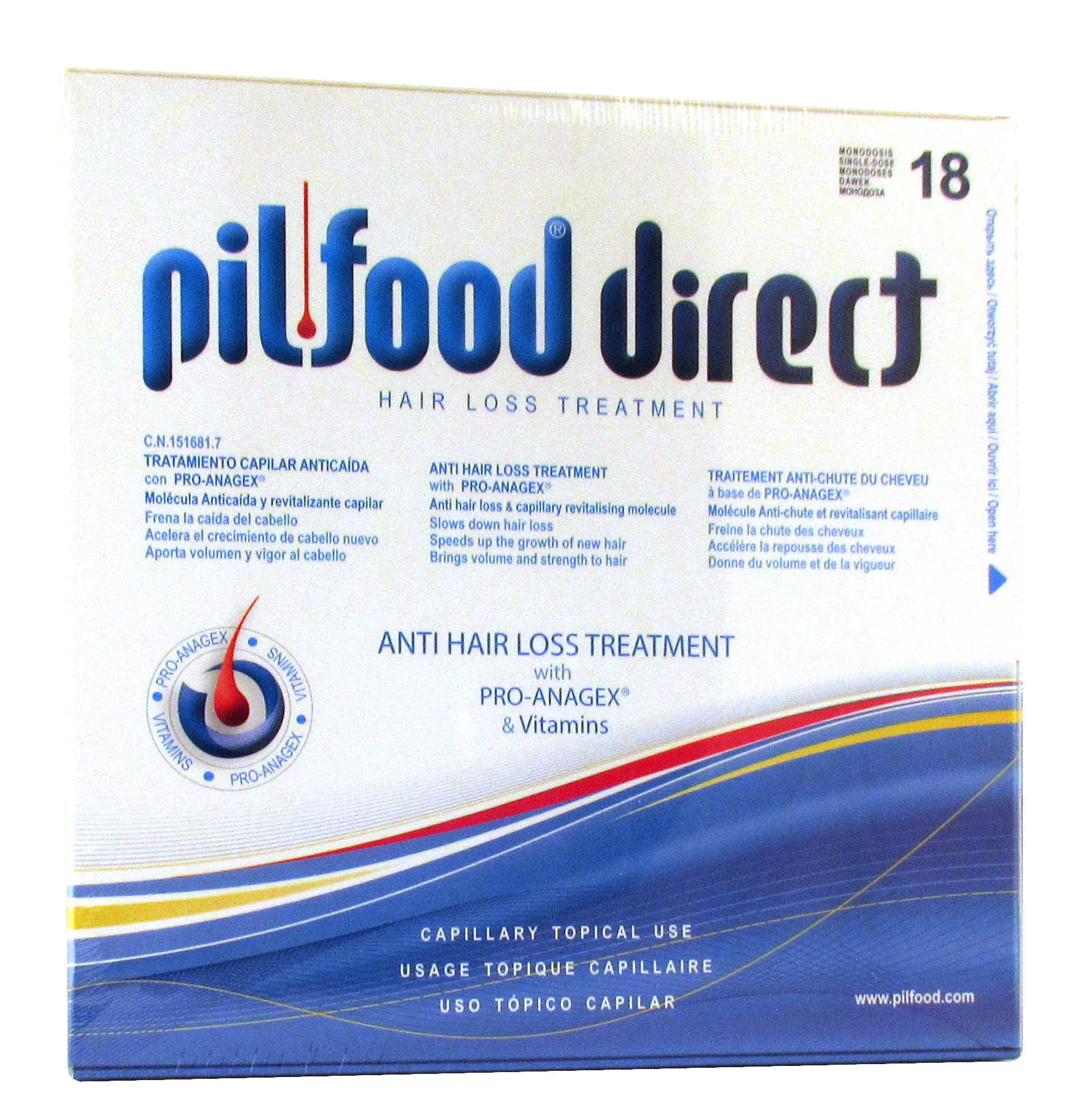 PILFOOD AMPOULLES DIRECT  X18