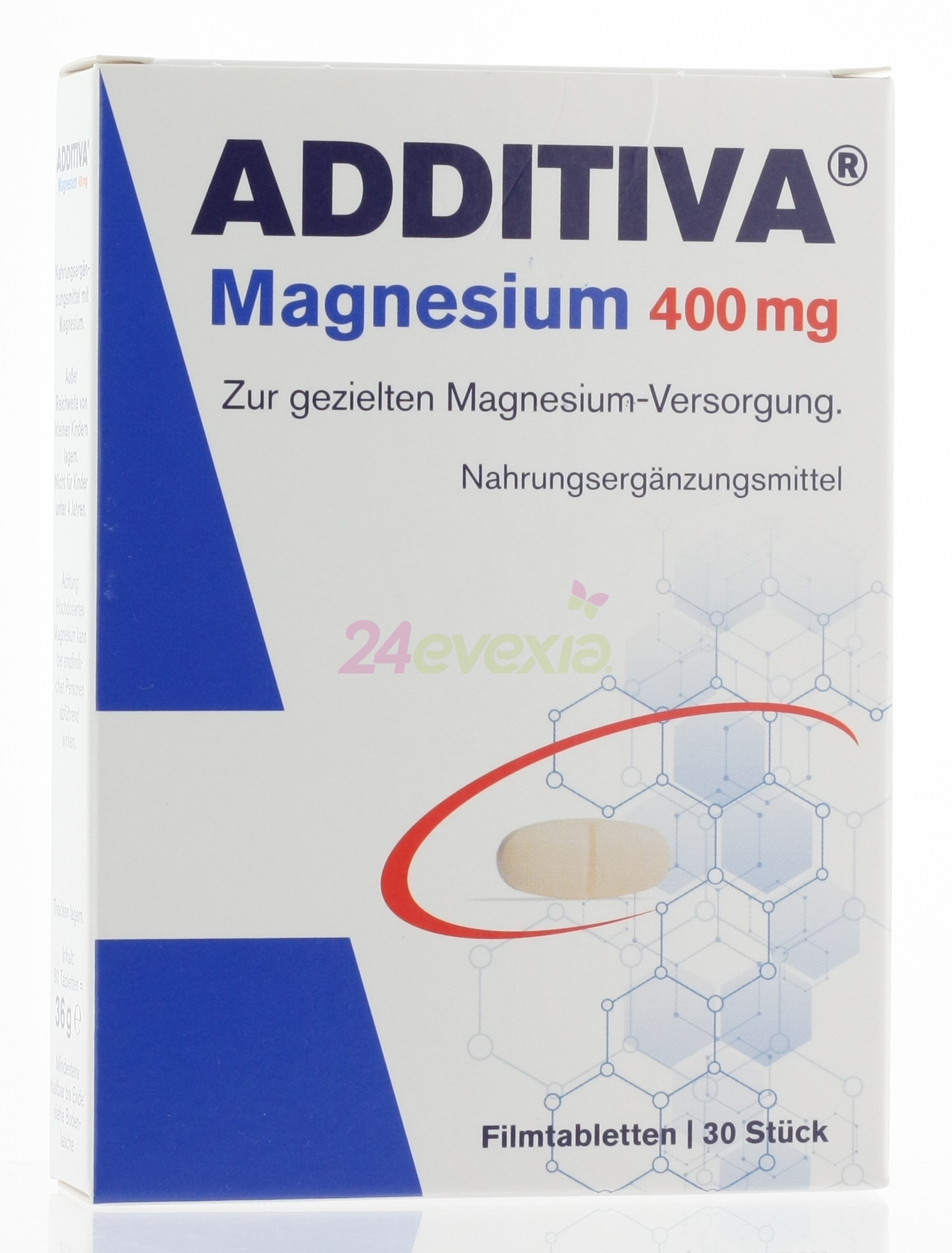 ADDITIVA MAGNESIUM 400MG 30 FILM COATED TABLETS