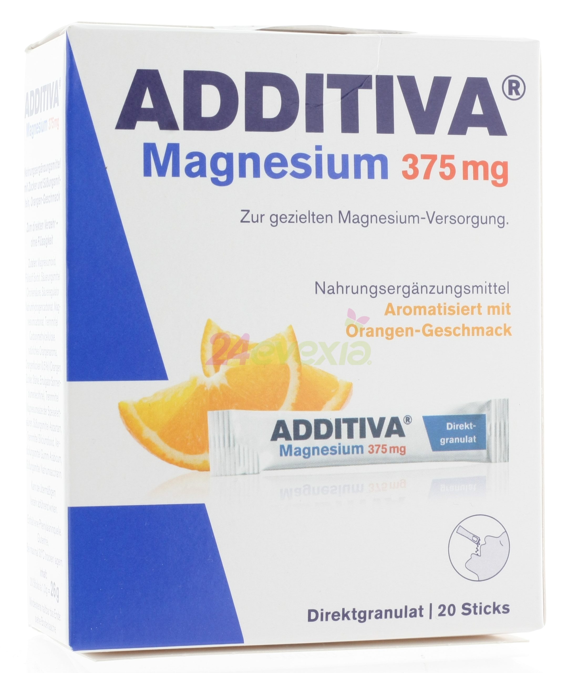 ADDITIVA MAGNESIUM 375MG STICK