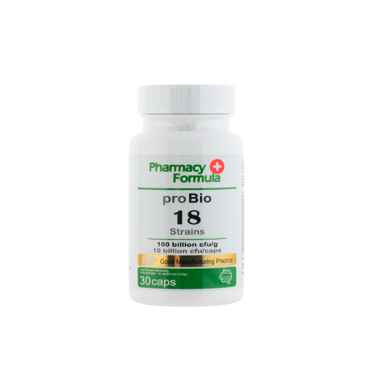 PHARMACY FORMULA PROBIO 18 STRAINS 30 CAPSULES