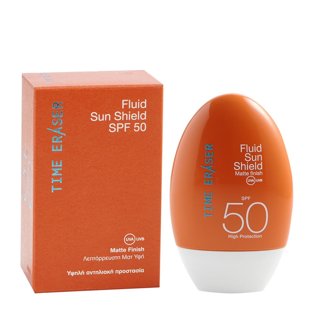 TIME ERASER COLOR FLUID SUN SHIELD SPF50 50ML