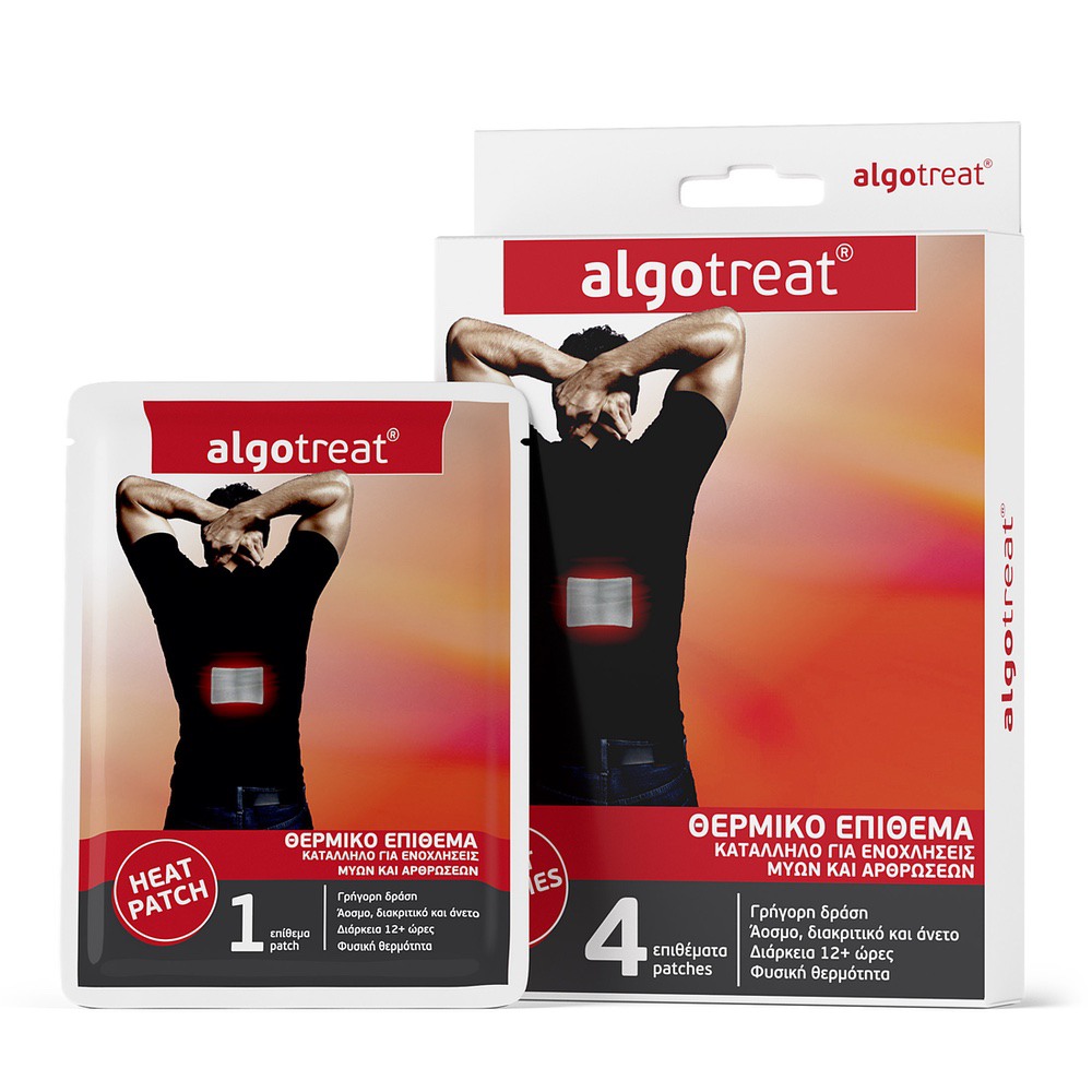 ALGOTREAT HEAT PADS X4