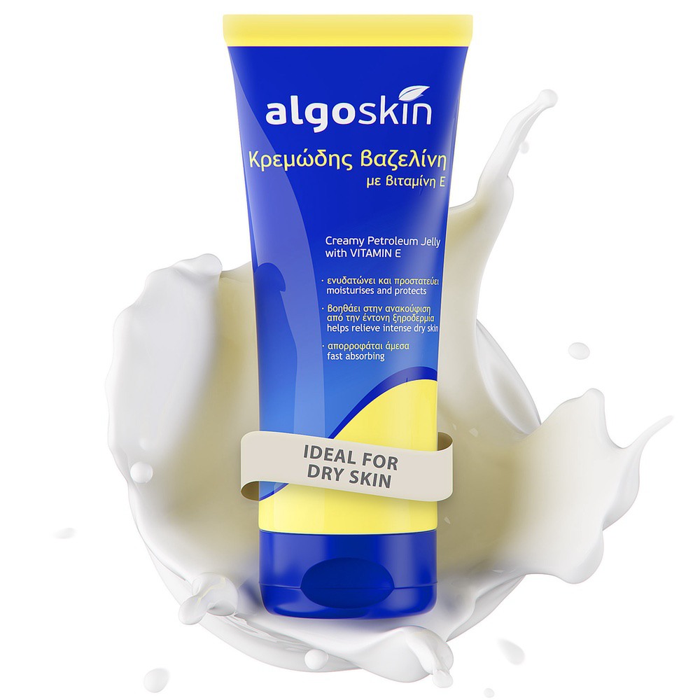 ALGOSKIN CREAMY PETROLIUM JELLY WITH VITAMIN E 170GR