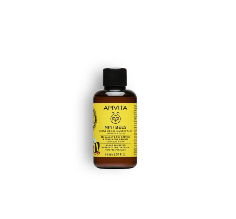 APIVITA MINI KIDS HAIR & BODY WASH CALENDULA 75ML                                                             