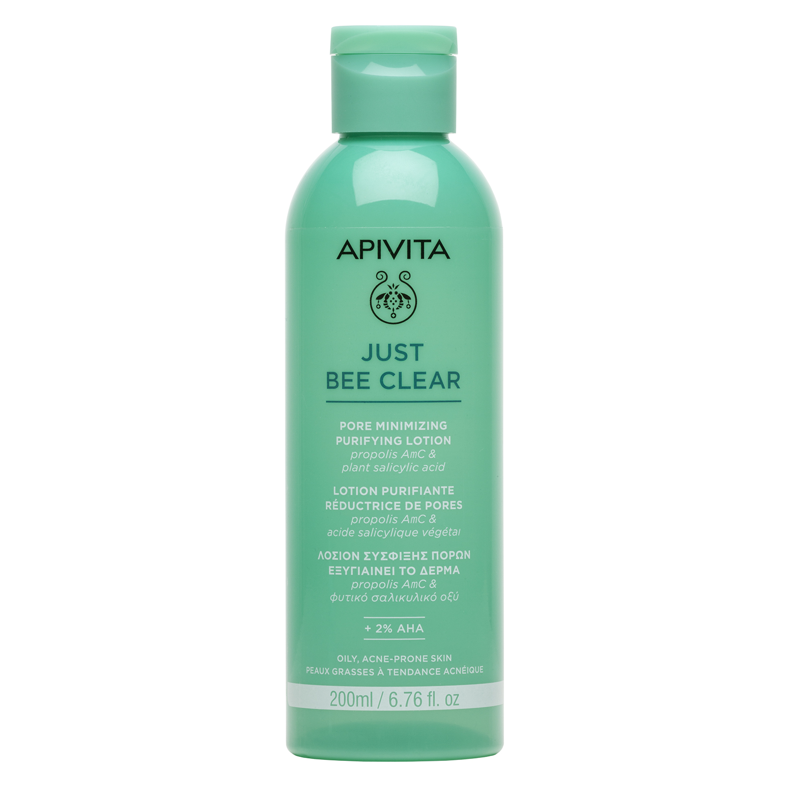 APIVITA JUST BEE CLEAR PORE MINIMIZING PURIFYING LOTION 200ML