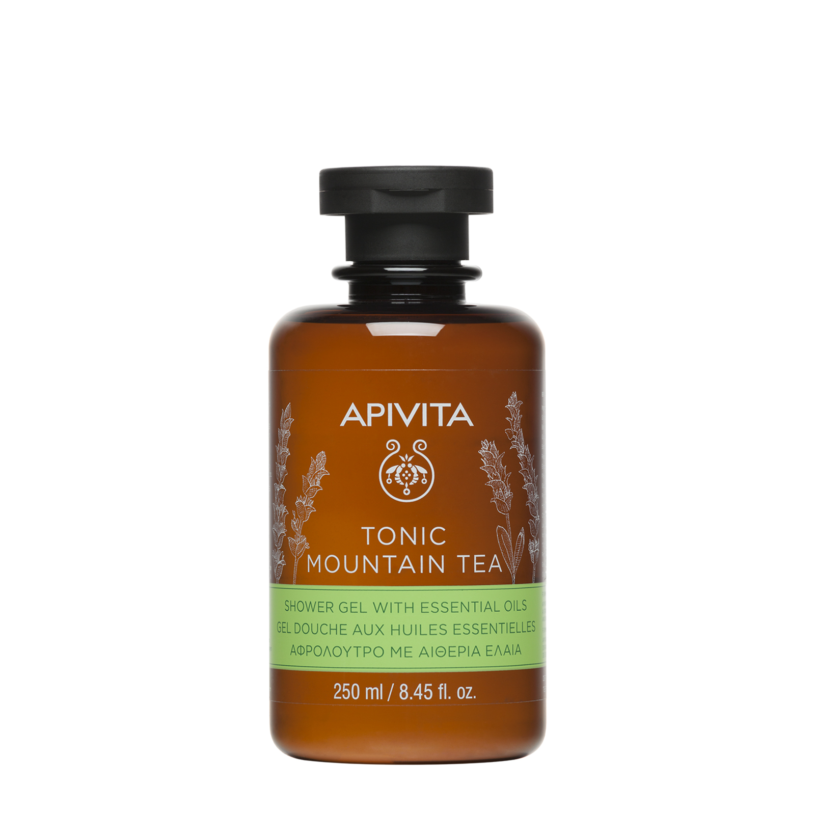 APIVITA SHOWER TONIC MOUNTAIN TEA 250ml