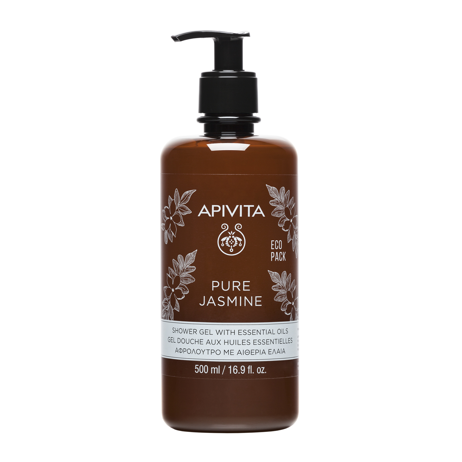 APIVITA PURE JASMINE SHOWER GEL JASMINE 500ml