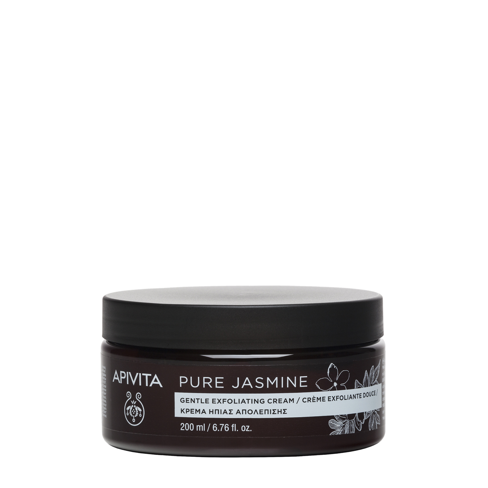 APIVITA PURE JASMINE BODY SCRUB (EUPHORIA) WITH WHITE TEA & JASMINE 200ml