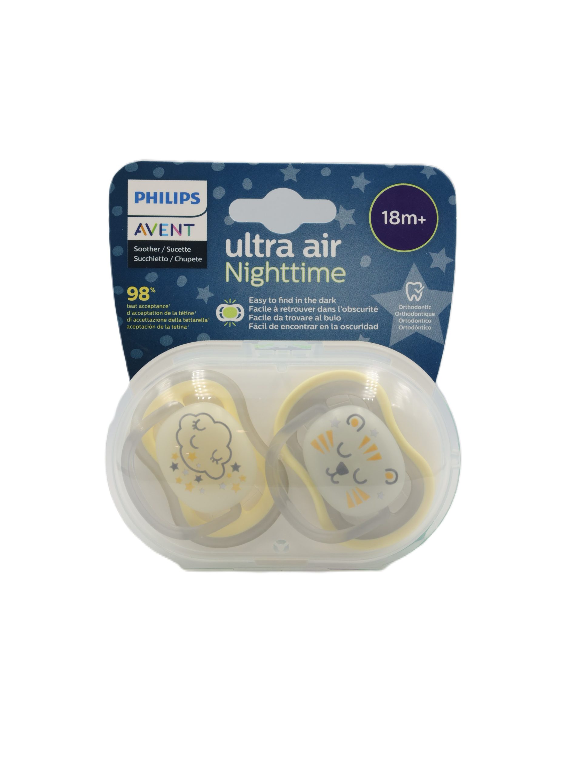 AVENT SCF376/01 SOOTHER 18M+ ULTRA AIR NIGHT X2