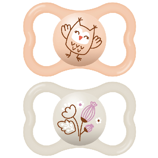 MAM AIR 16+ PINK SOOTHER