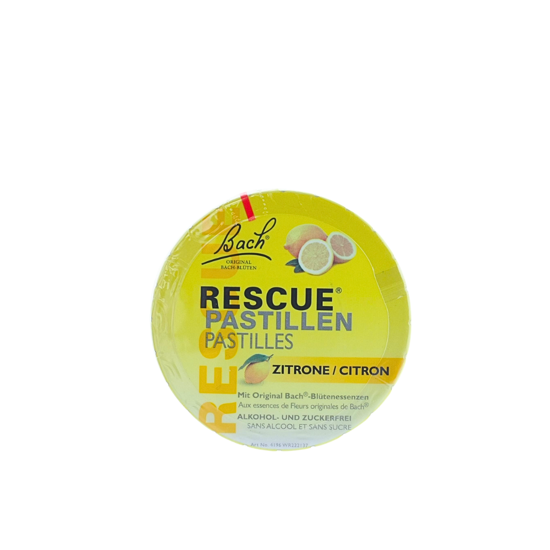 BACH RESCUE PASTILLES LEMON 50G                                                                                   