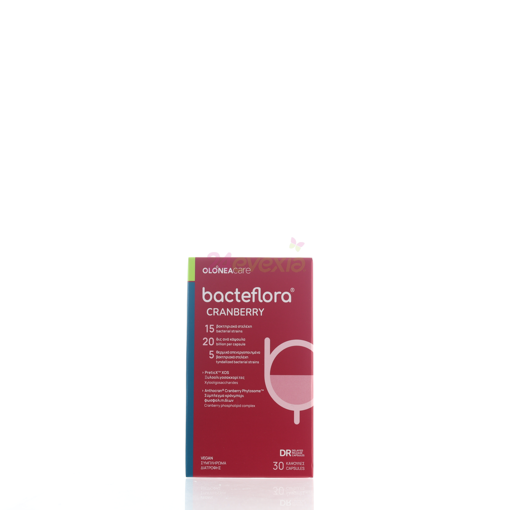 BACTEFLORA CRANBERRY 30 CAPSULES
