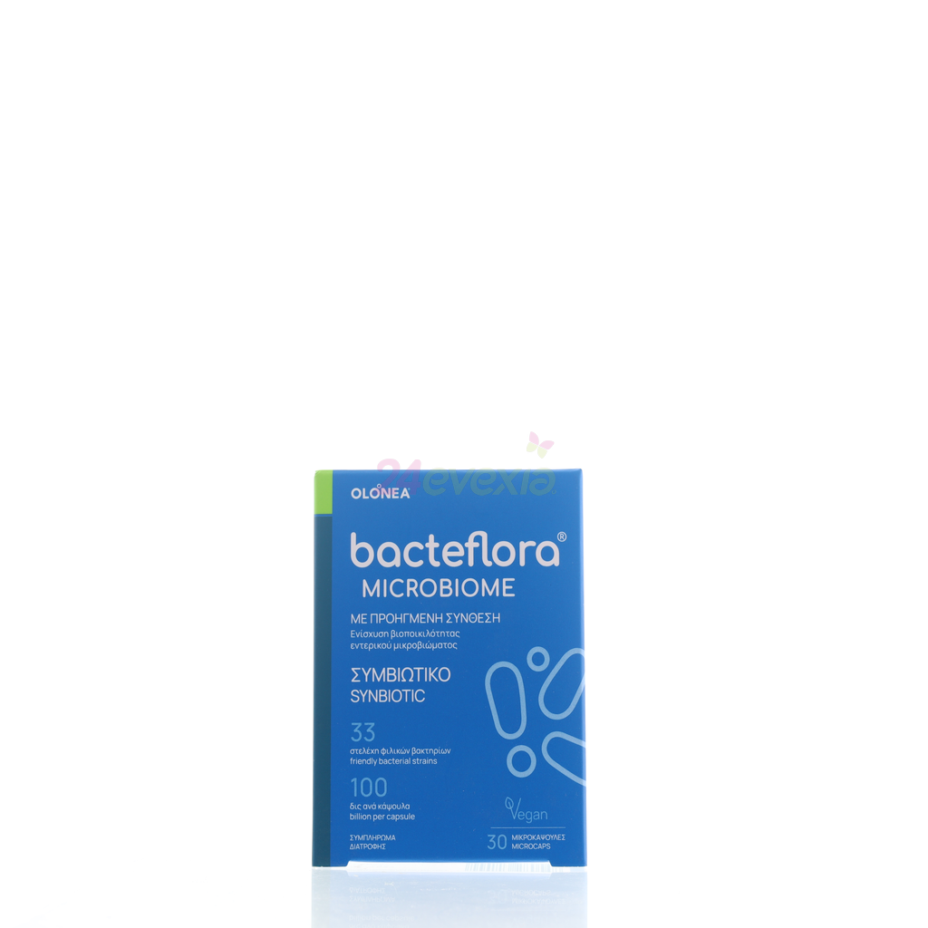 BACTEFLORA MICROBIOME 30 CAPSULES                                                                                                                                                                 