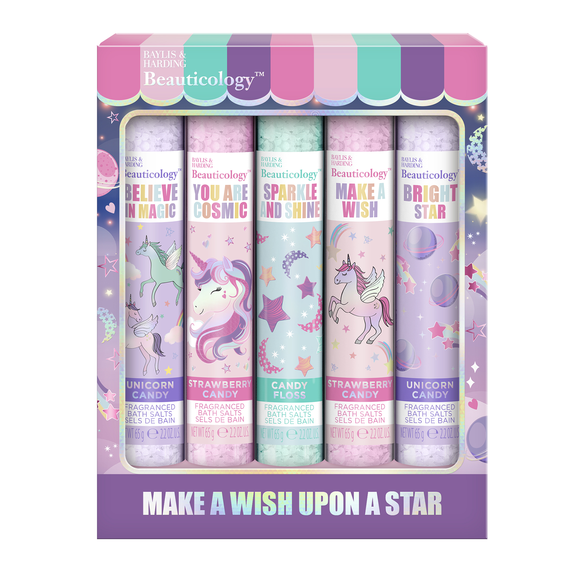 BAYLIS & HARDING BEAUTICOLOGY COSMIC SPRINKLED WITH LOVE GIFT SET
