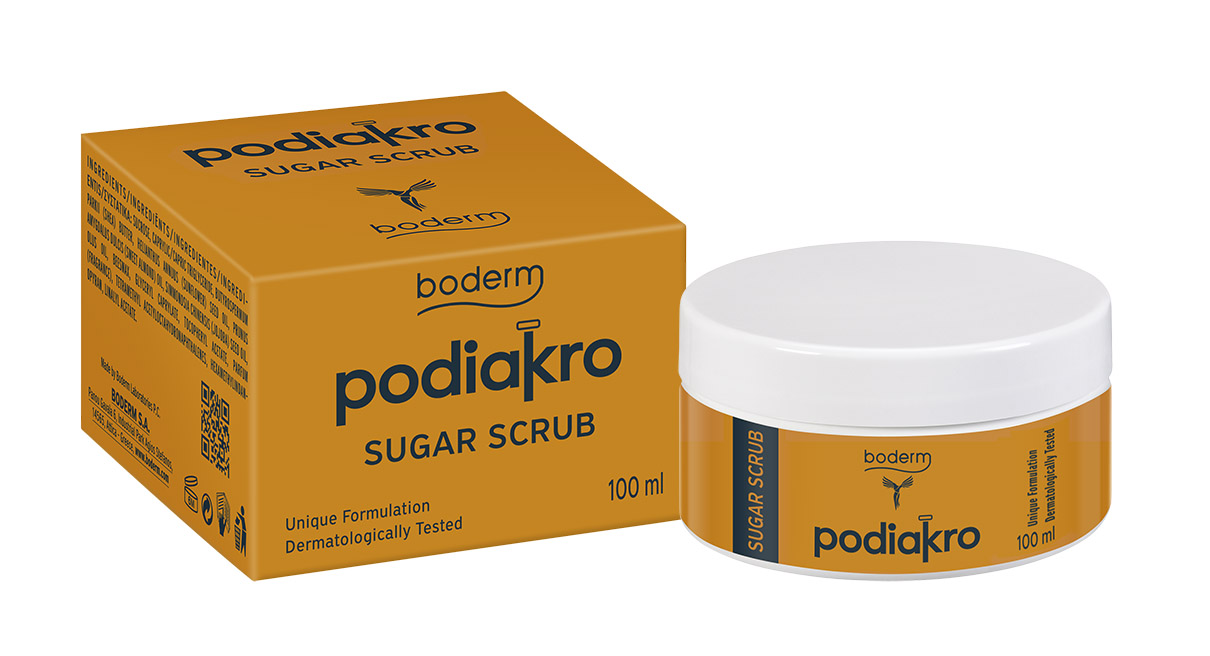 BODERM PODIAKRO SUGAR SCRUB 100ML