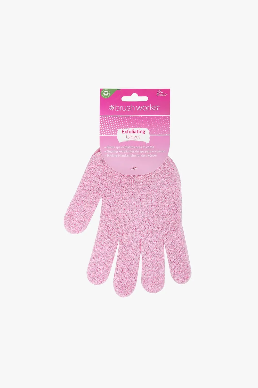 BRUSHWORKS EXFOLIATING GLOVES         