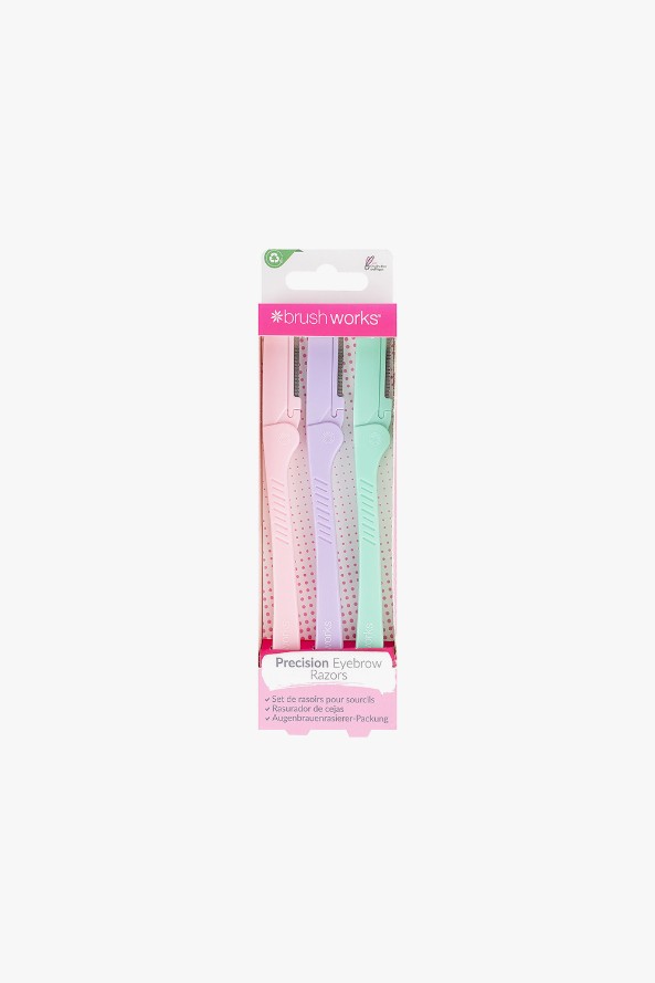 BRUSHWORKS PRECISION EYEBROW RAZOR