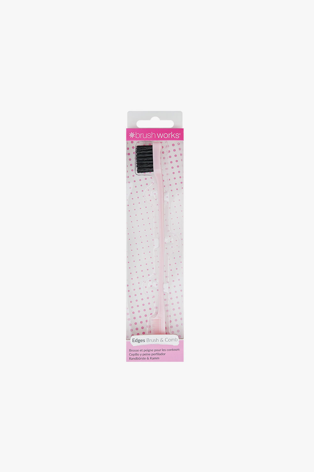 BRUSHWORKS EDGE BRUSH & COMB