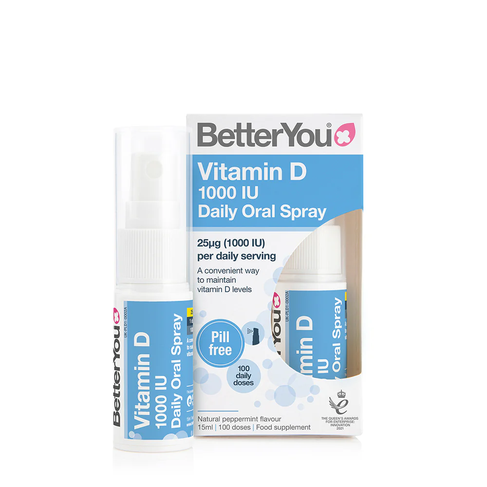 BETTERYOU VITAMIN D 1000IU DAILY ORAL SPRAY 100 DOSES