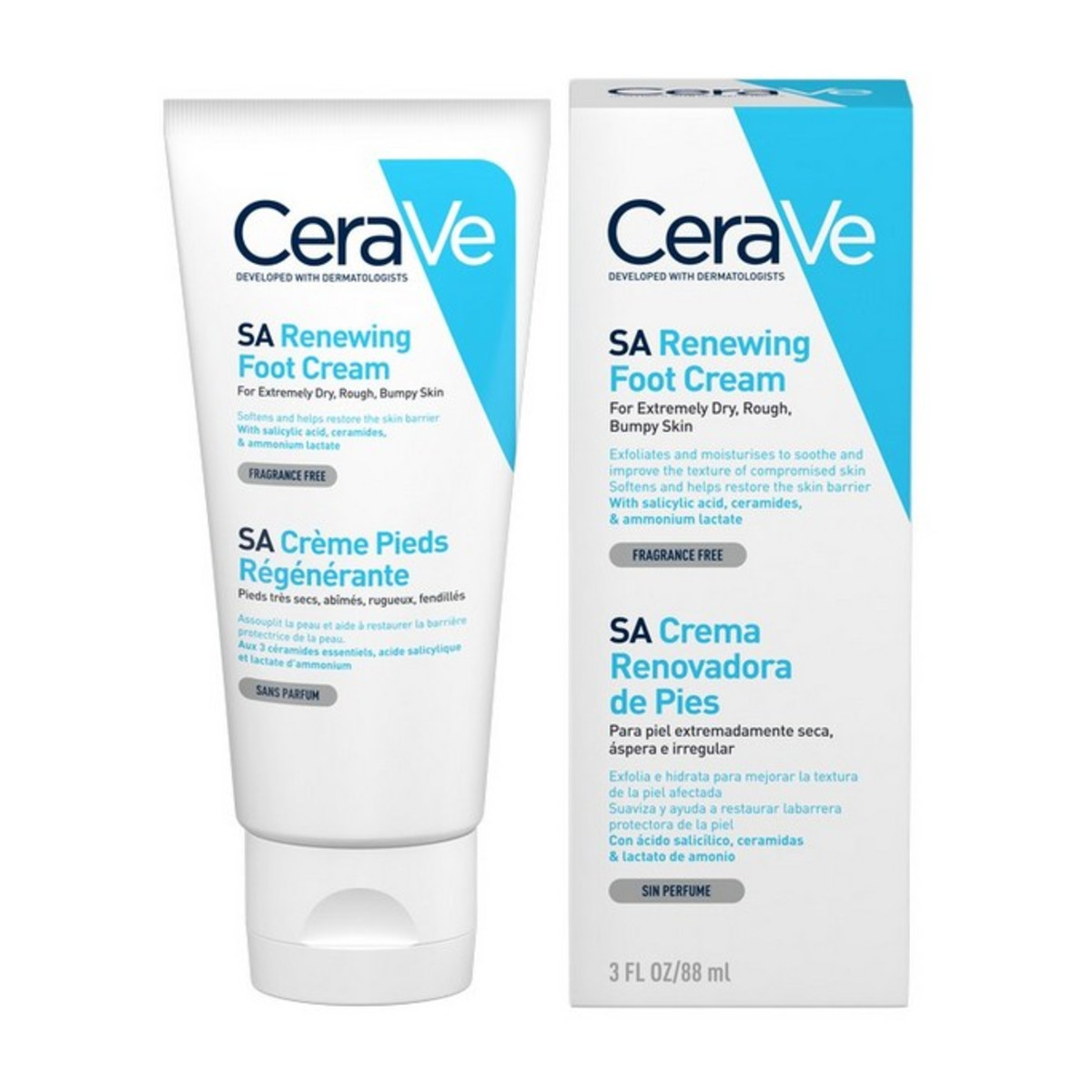 CERAVE SA RENEWING FOOT CREAM 88ML