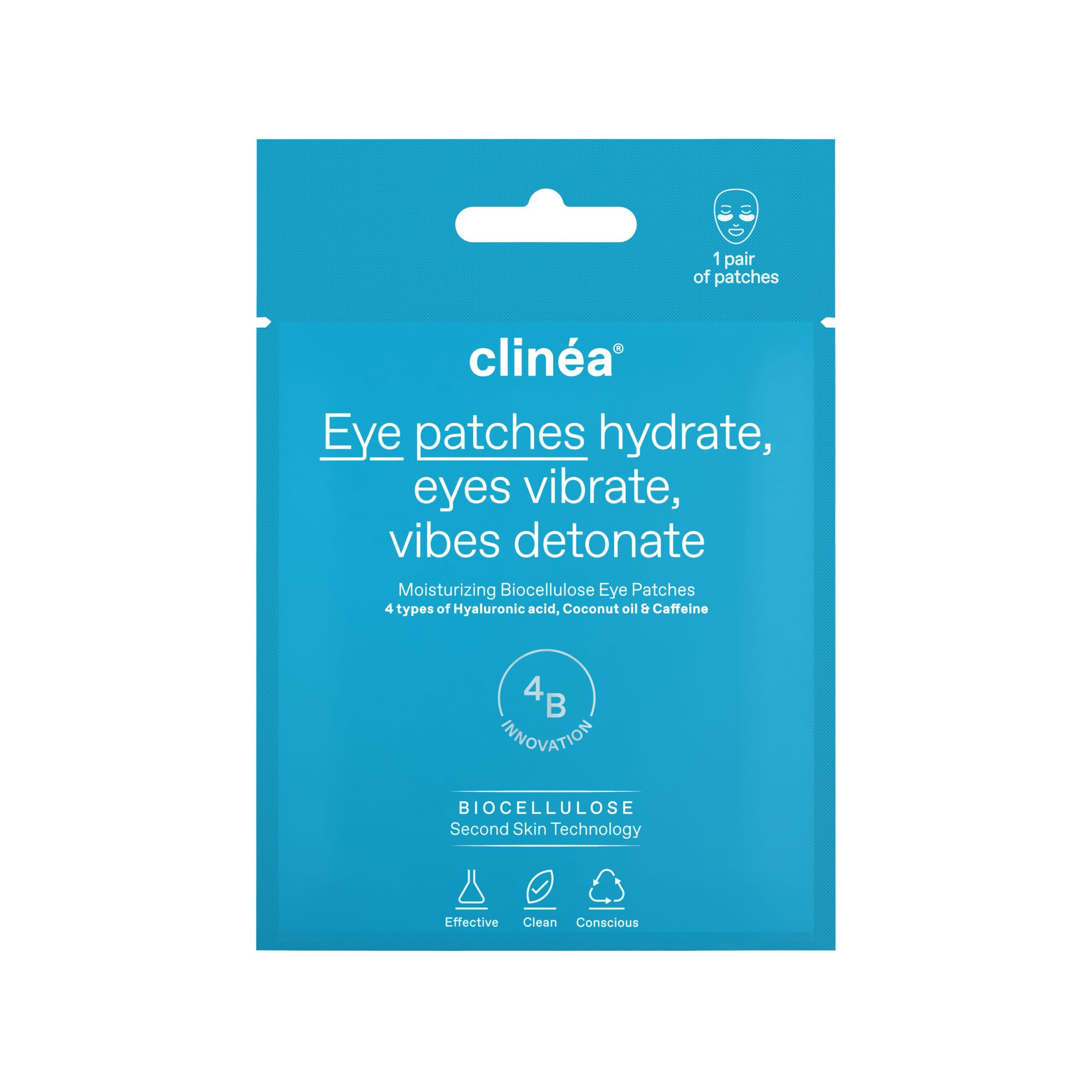 CLINEA MOISTURIZING EYE PATCHES 1 PAIR