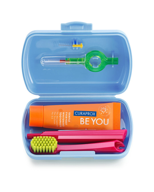 CURAPROX TRAVEL SET BLUE