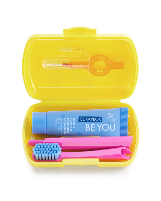 CURAPROX TRAVEL SET YELLOW