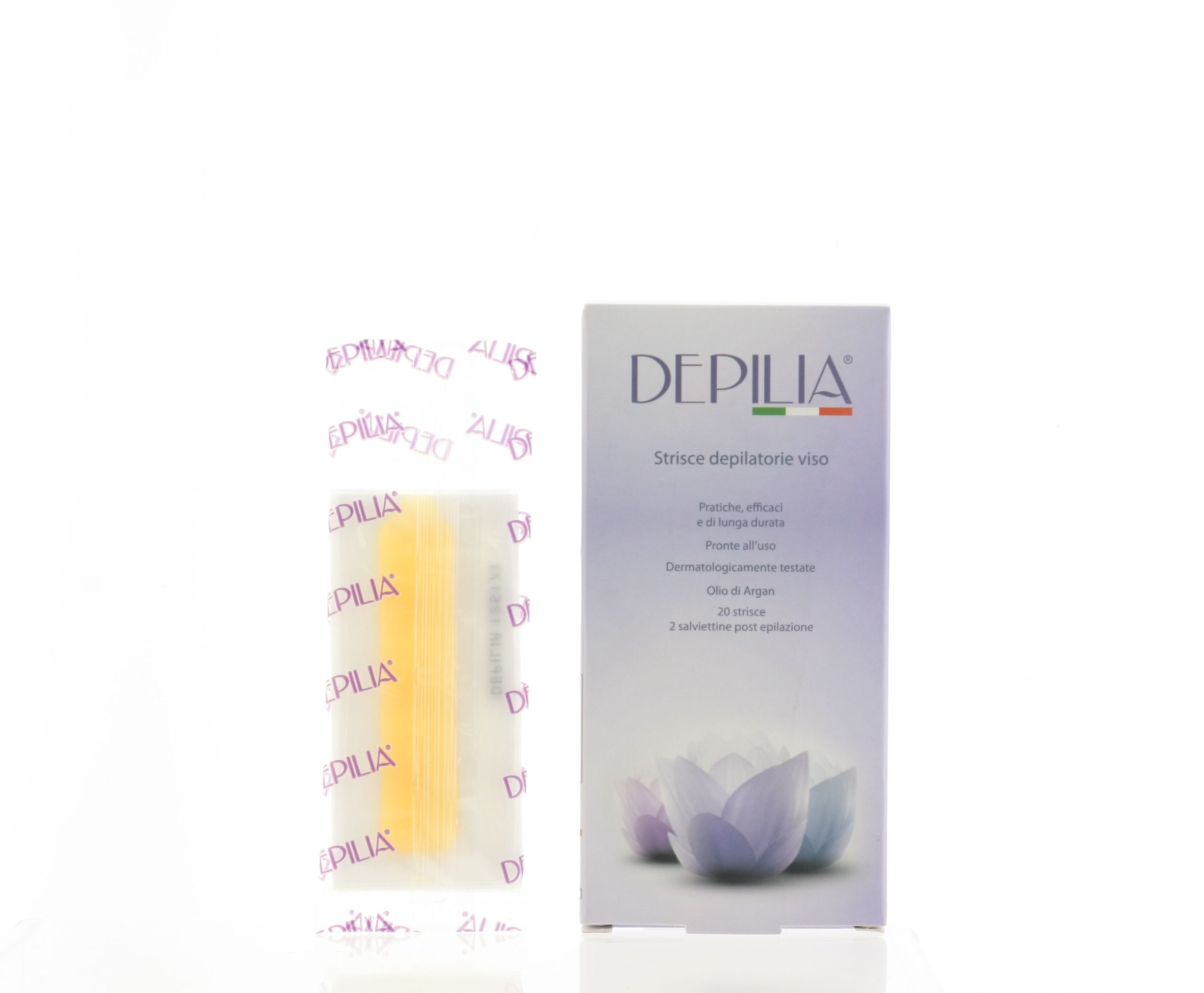 DEPILIA FACE STRIPS WITH WAX 20X