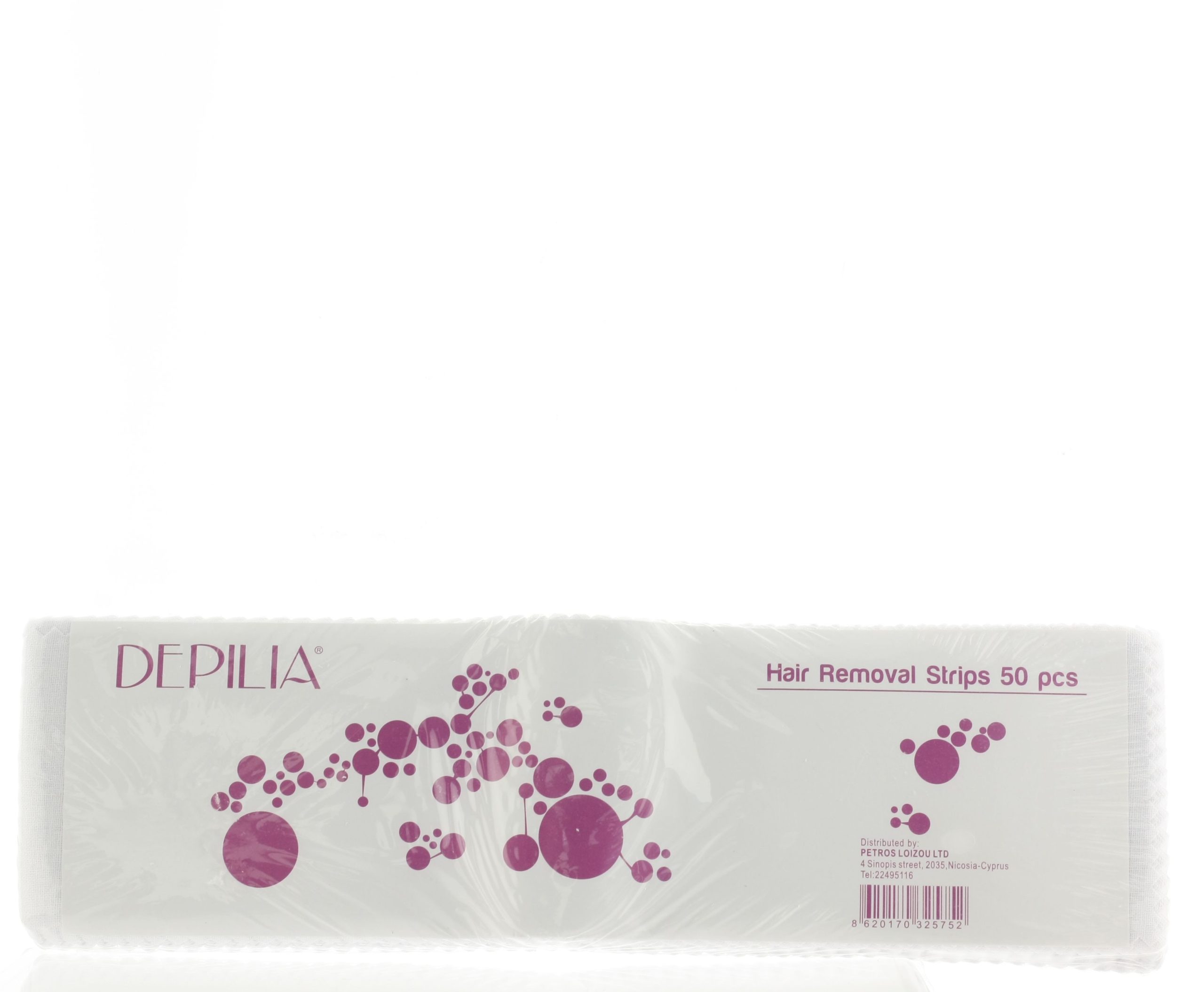 DEPILIA DEPILATION STRIPS 50X (CLOTH)