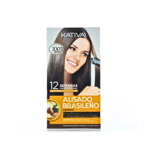 KATIVA KIT BRAZILIAN  KERATIN STRAIGHTENING                                                                            