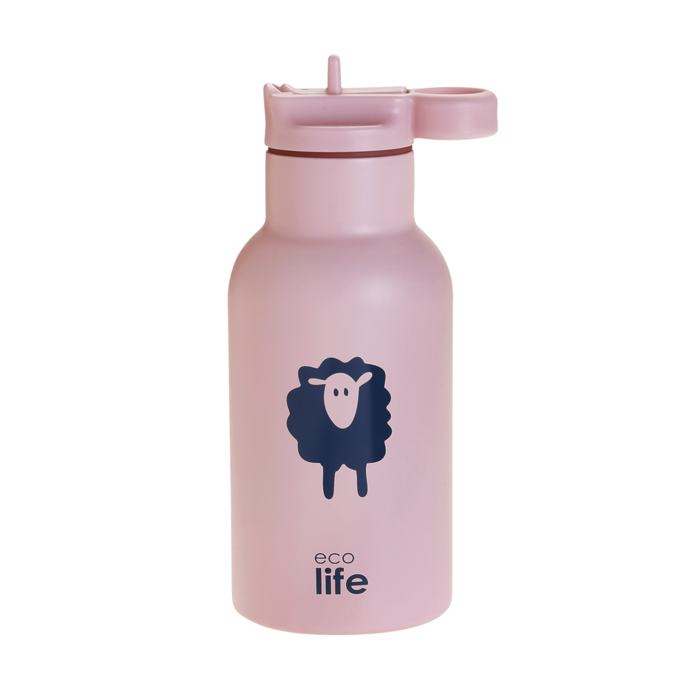 ECOLIFE KIDS THERMOS 350ML SHEEP PINK