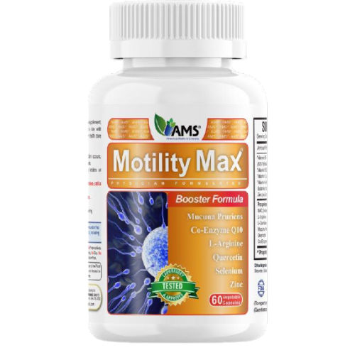 AMS MOTILITY MAX 60 CAPSULES                                                                                  