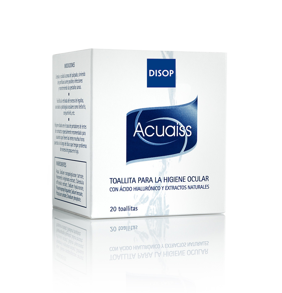 DISOP ACUAISS EYE HYGIENE WIPES 20X
