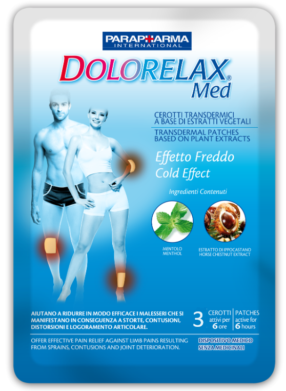 DOLORELAX MED COLD EFFECT PATCHES 3X