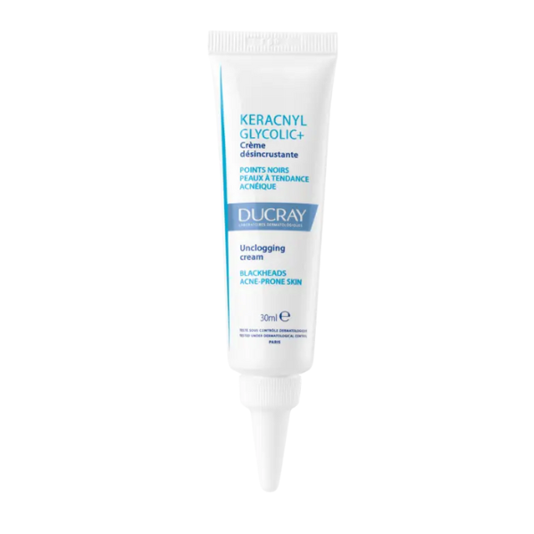 DUCRAY KERACNYL GLYCOLIC+ UNCLOGGING CREAM 30ML