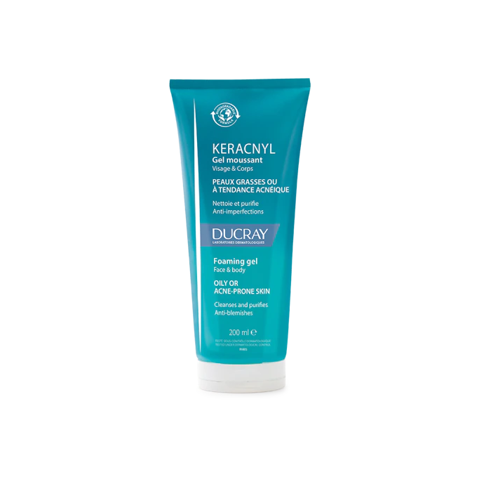 DUCRAY KERACNYL GEL MOUSSANT 200ML