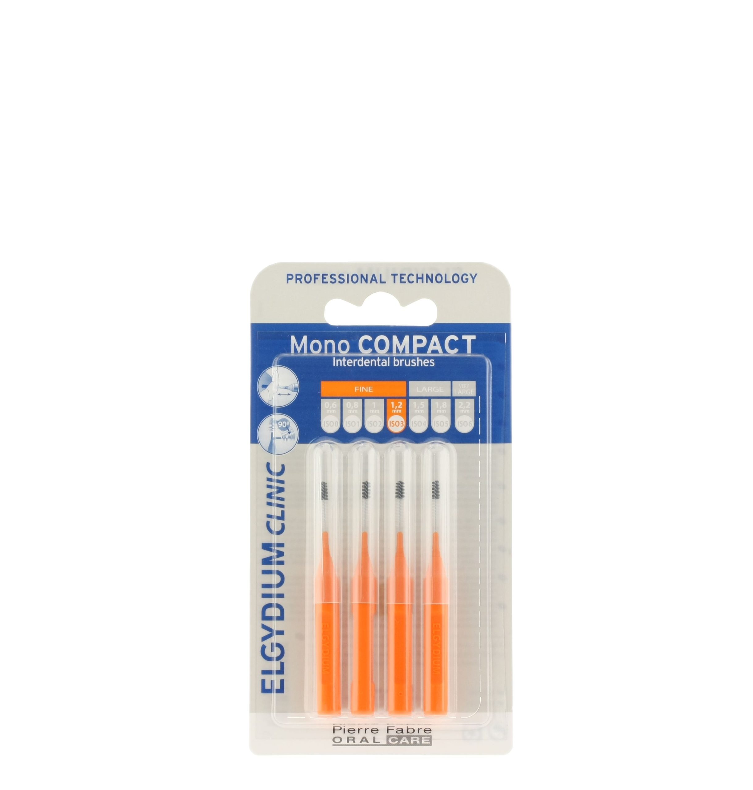 ELGYDIUM INTERDENTAL MONO COMPACT ORANGE 1,2MM