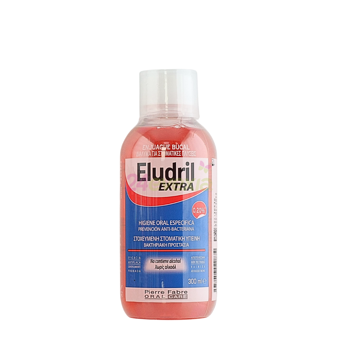 ELUDRIL EXTRA 0.2% MOUTHWASH 300ml