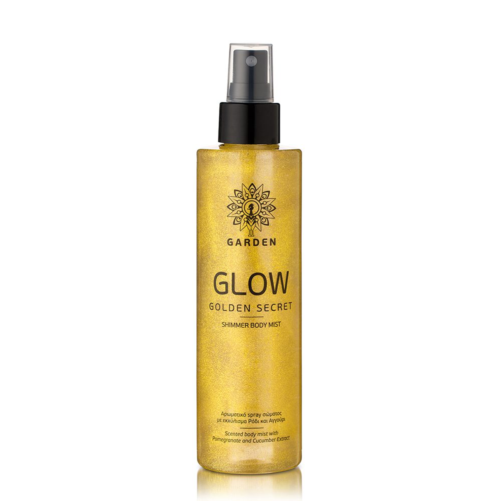 GARDEN GLOW GOLDEN SECRET BODY MIST GOLD SHIMMER 200ML                                                        